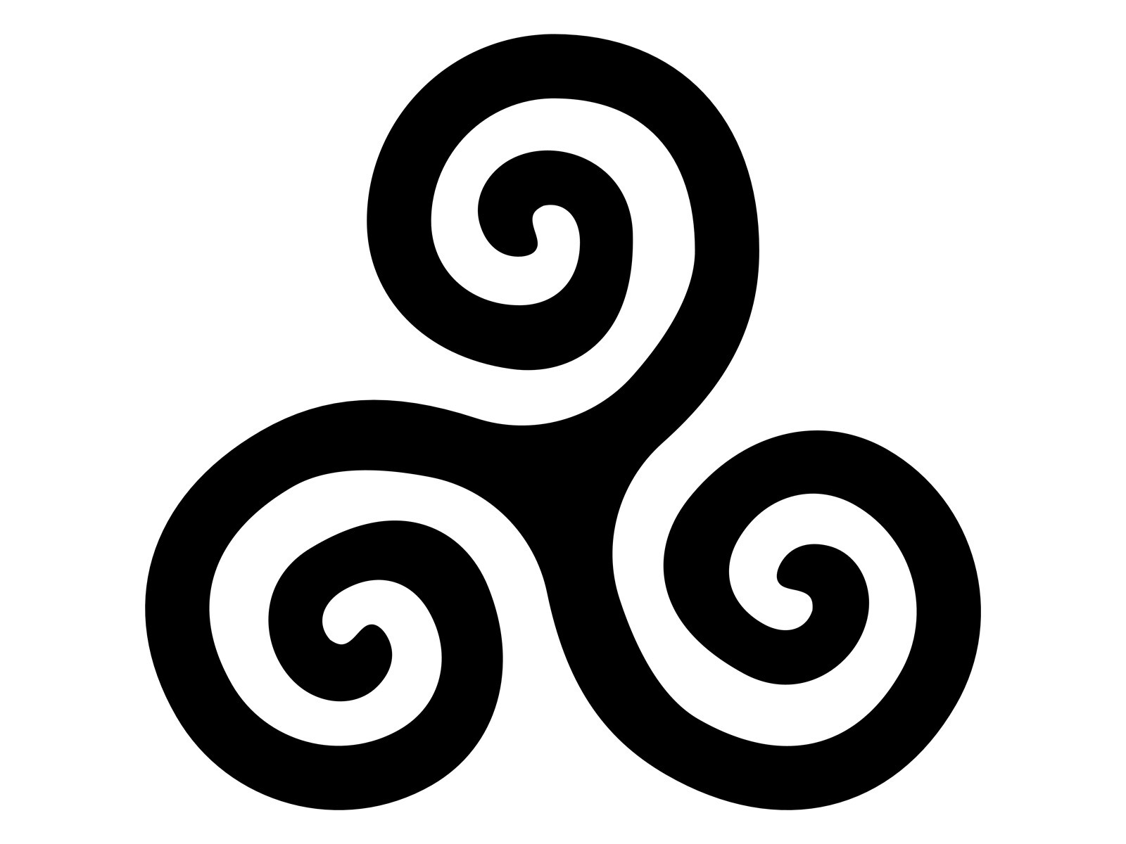 Triskelion Celtic Vinyl Decal Car Water Bottle Sticker Waterproof