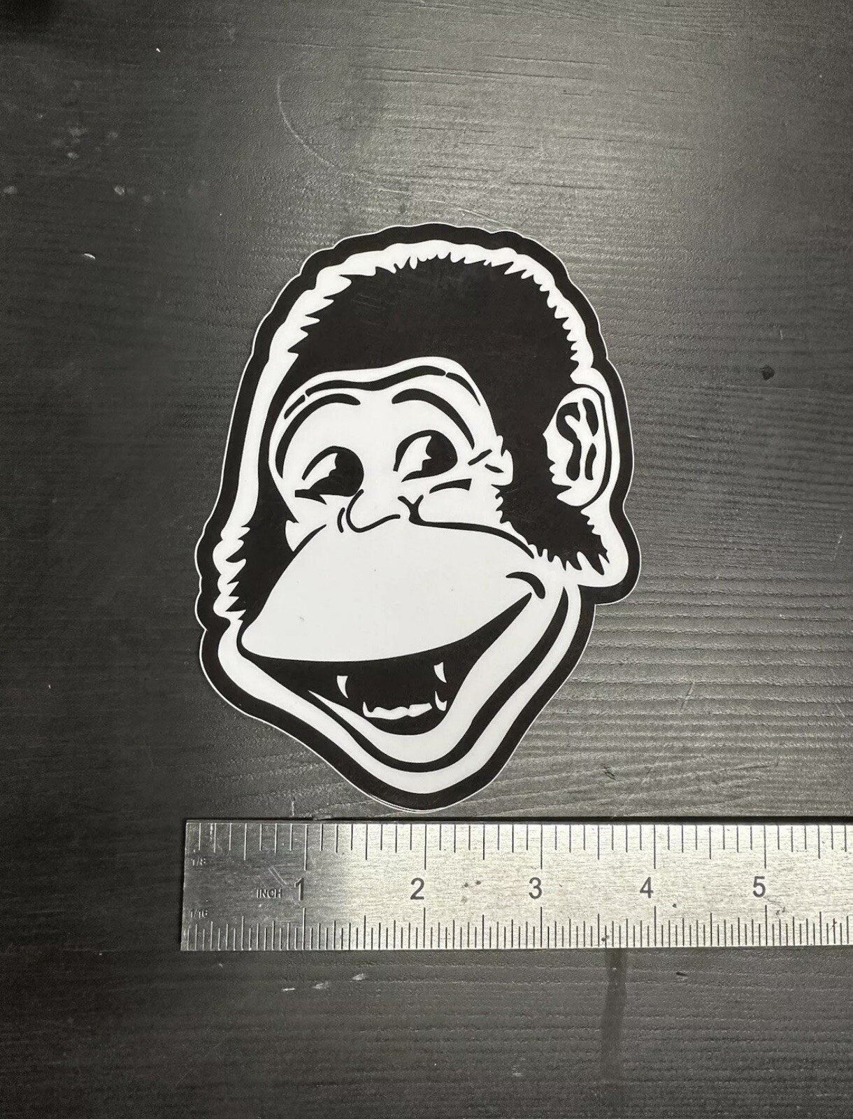 Ben Davis Gorilla Black And white Sticker , New