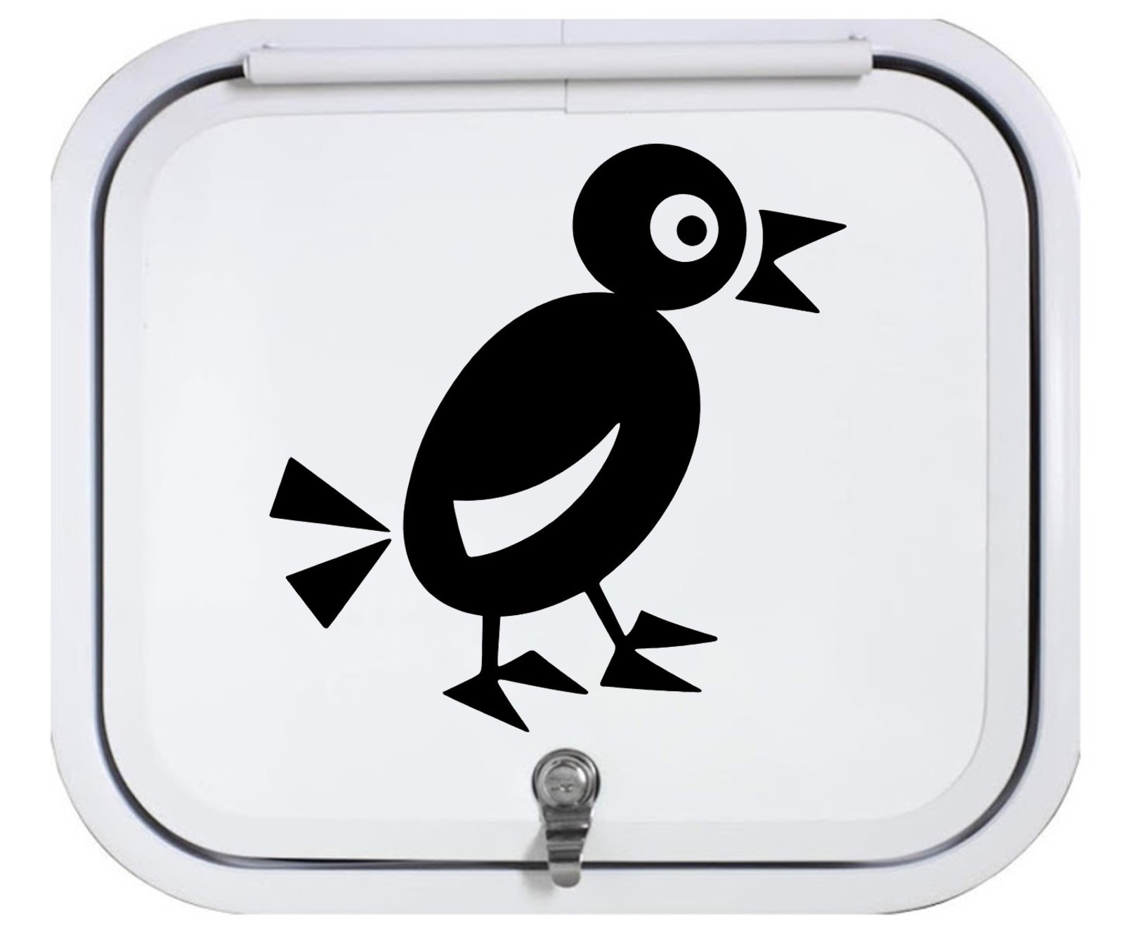 Chirpy Bird Angry Bird Decal Sticker Car Window Choose Size & Color BG3012