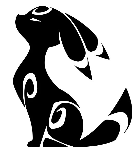 Vinyl Decal Car Truck Sticker Wall Nintendo Pokemon – Evee Umbreon