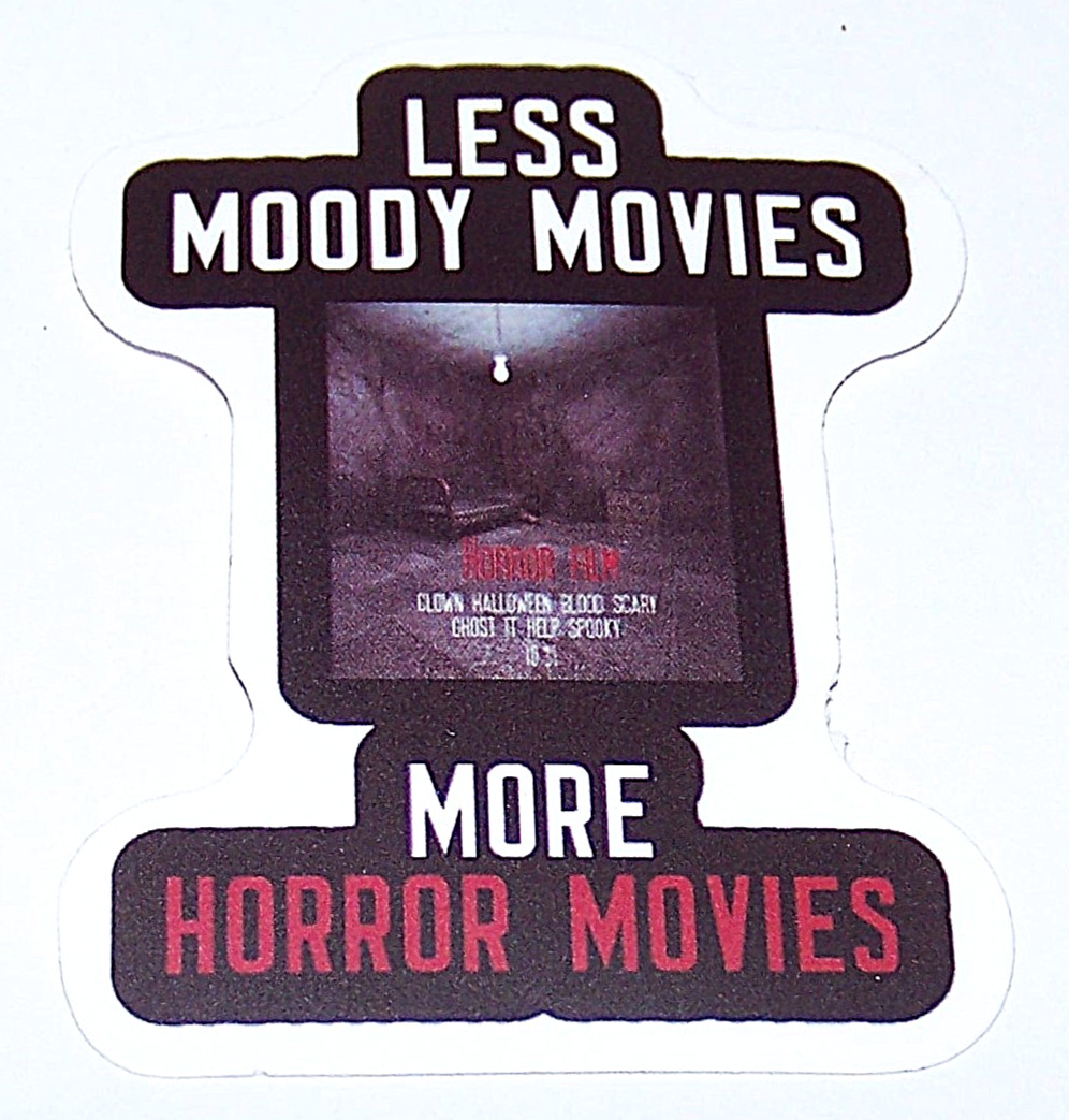 MORE HORROR MOVIES – Cut Sticker Decal Movie Horror Film