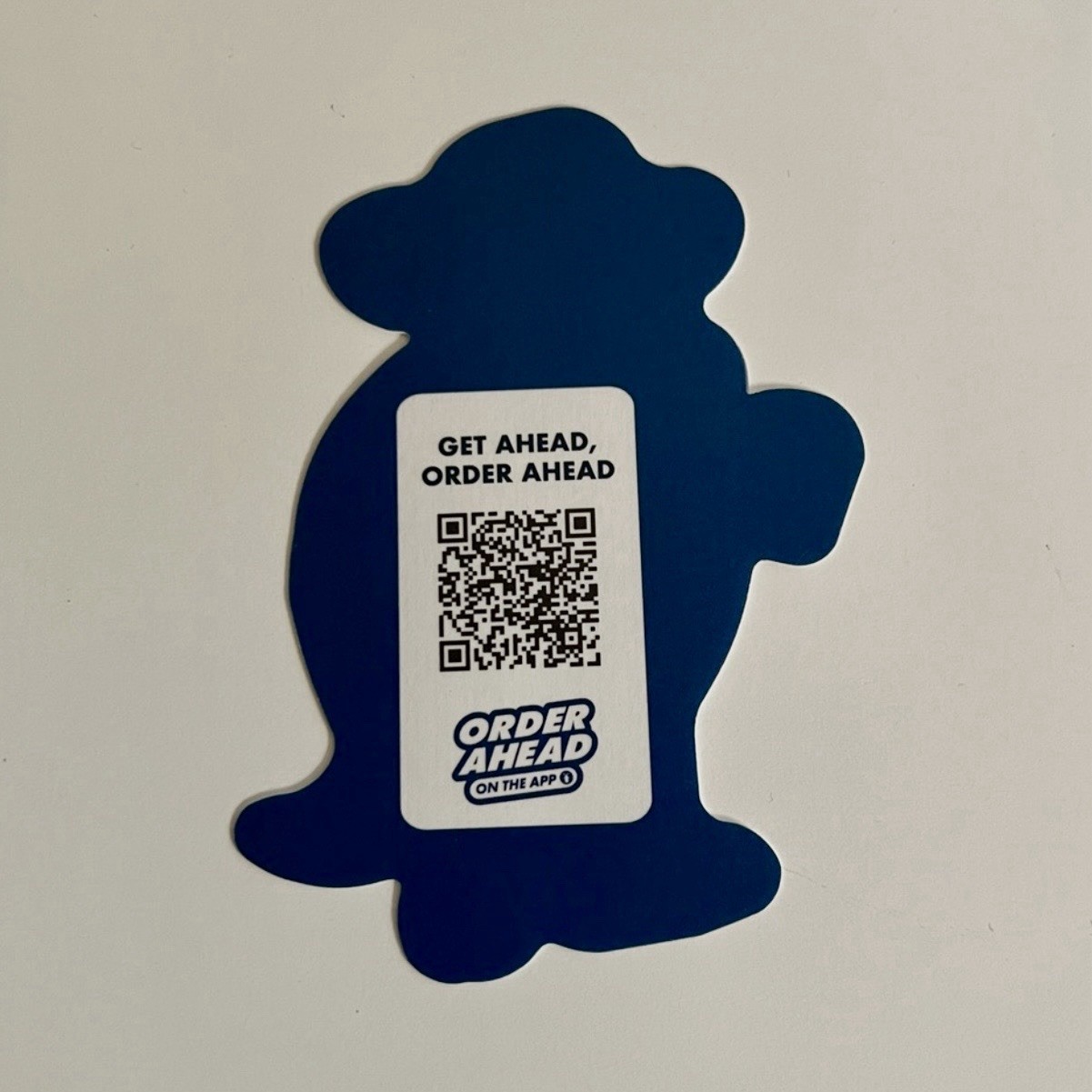 Dutch Bros Texas State Sticker Armadillo Cowboy