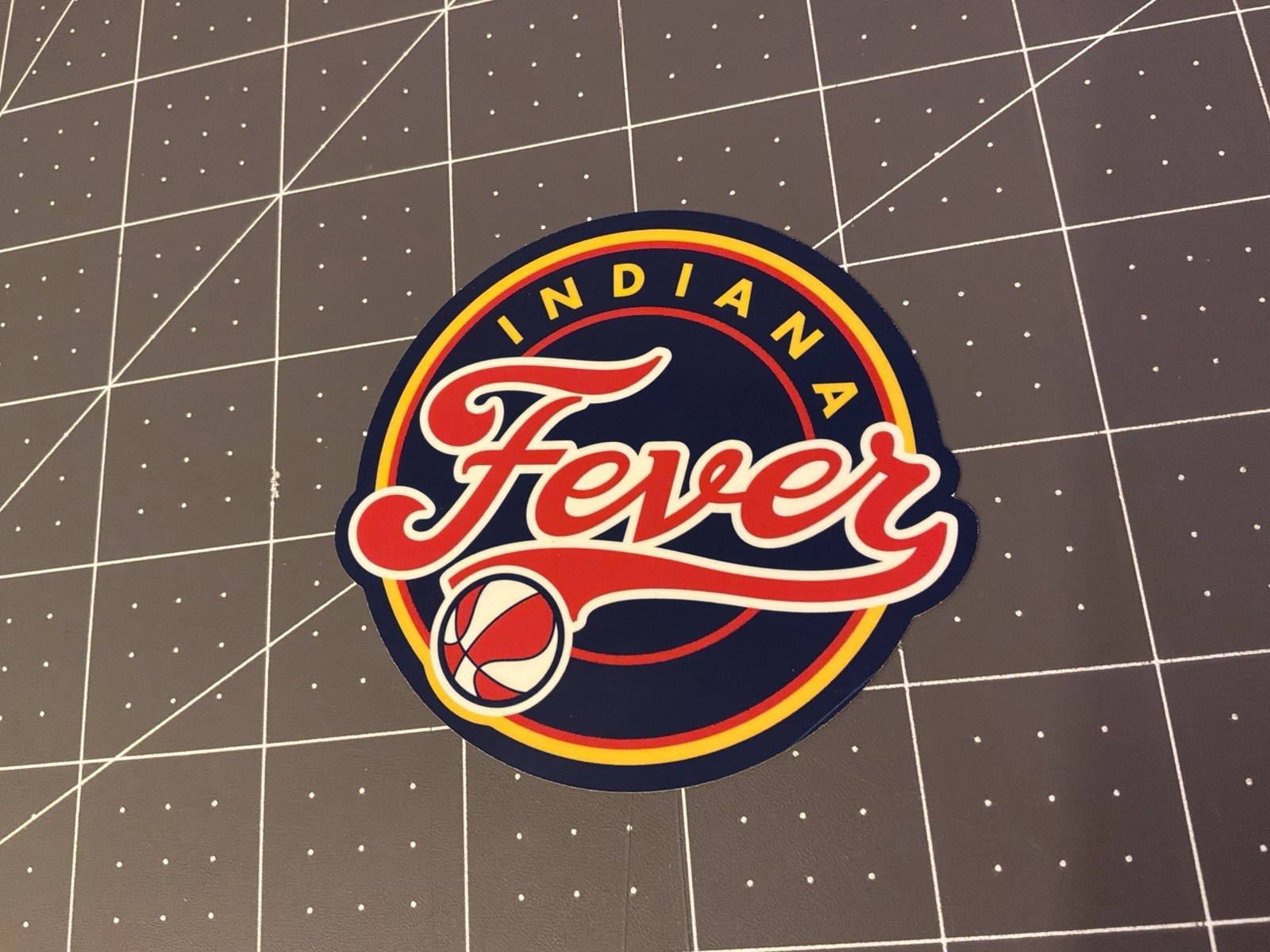 Indiana Fever Sticker Sticker 3” Vinyl