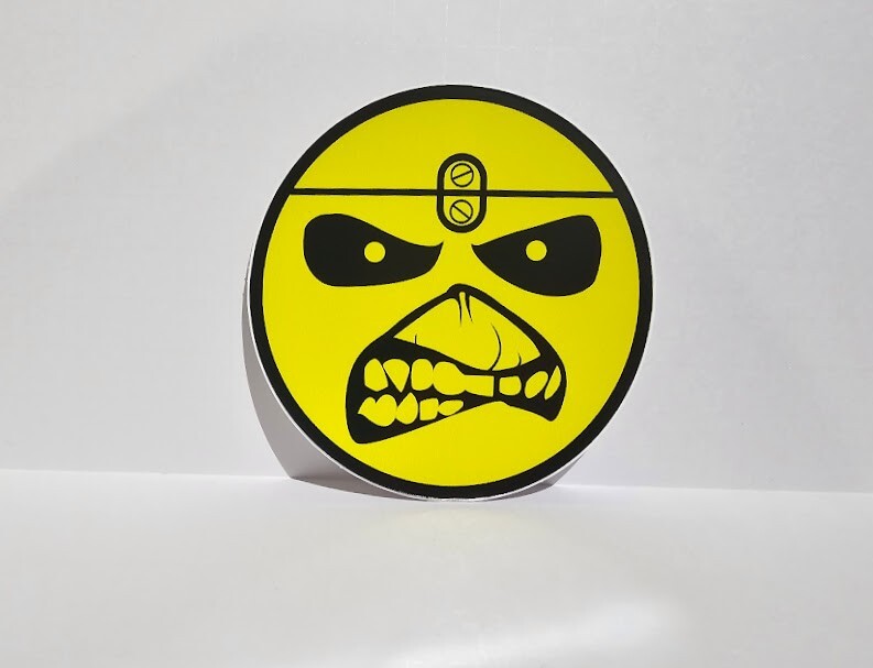IRON MAIDEN Sticker Decal *4 Inch* Heavy Metal Vinyl Bumper Wall