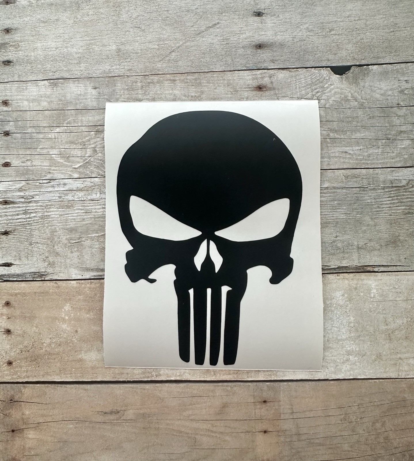 The Punisher Skull Premium Vinyl Decal