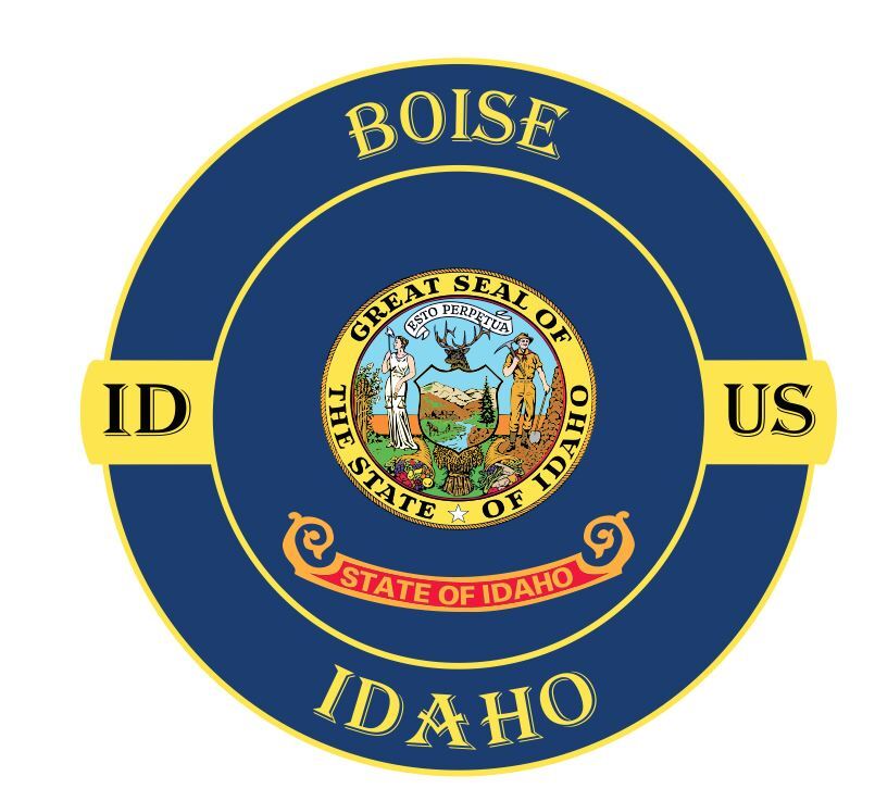 Boise Idaho Sticker Decal A581