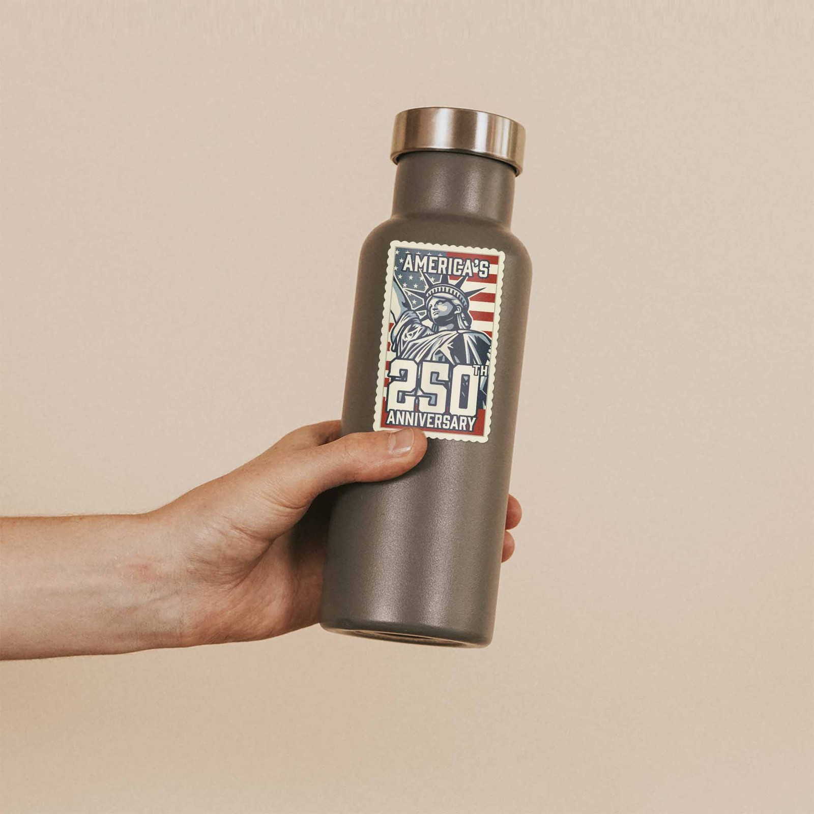 America's 250th Anniversary Stamp Sticker – Cool Patriotic USA Decal
