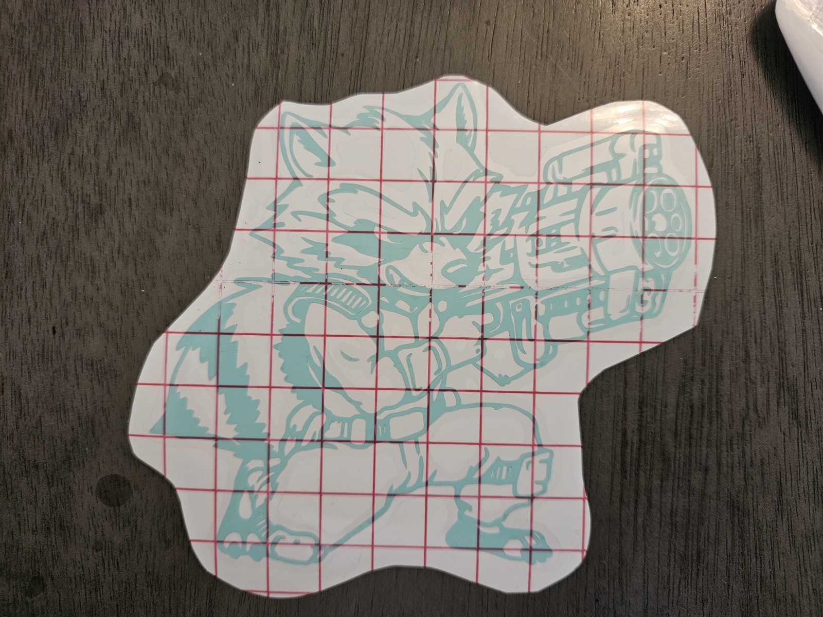 Marvel Rocket Raccoon Custom Vinyl Decal
