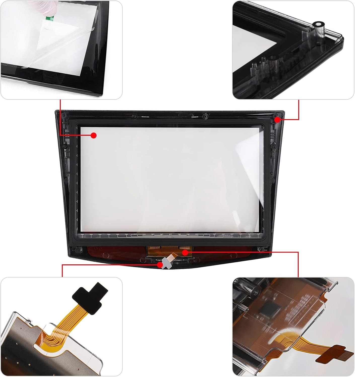 Touch Screen Replacement for Cadillac CUE 2013-2020 ATS SRX XTS CTS Escalade + T