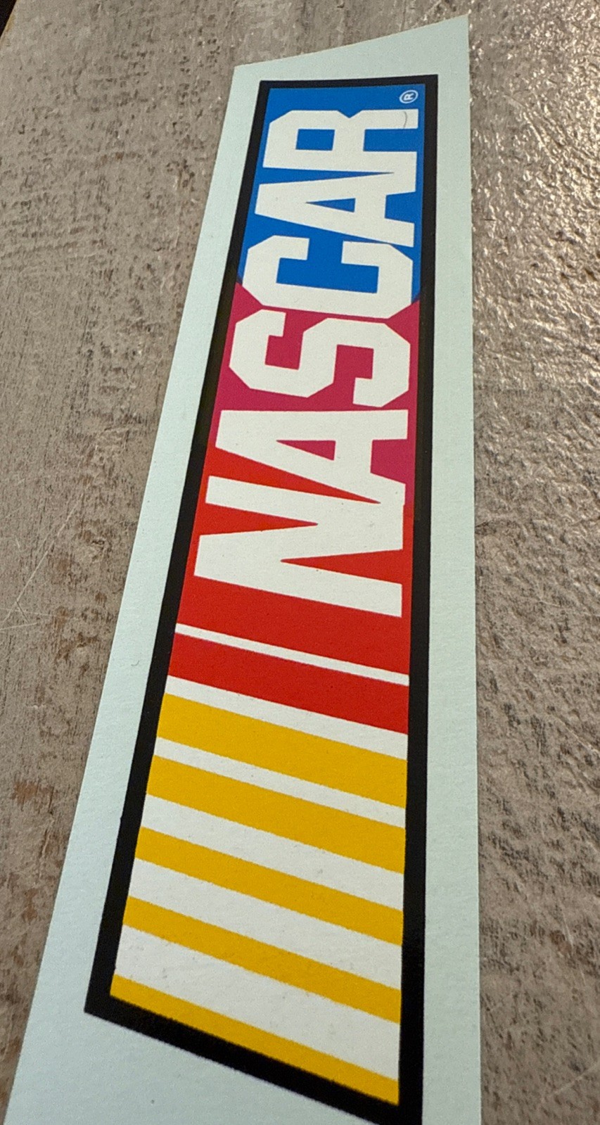 Nascar sticker logo racing skate cell laptop bumper vinyl decal