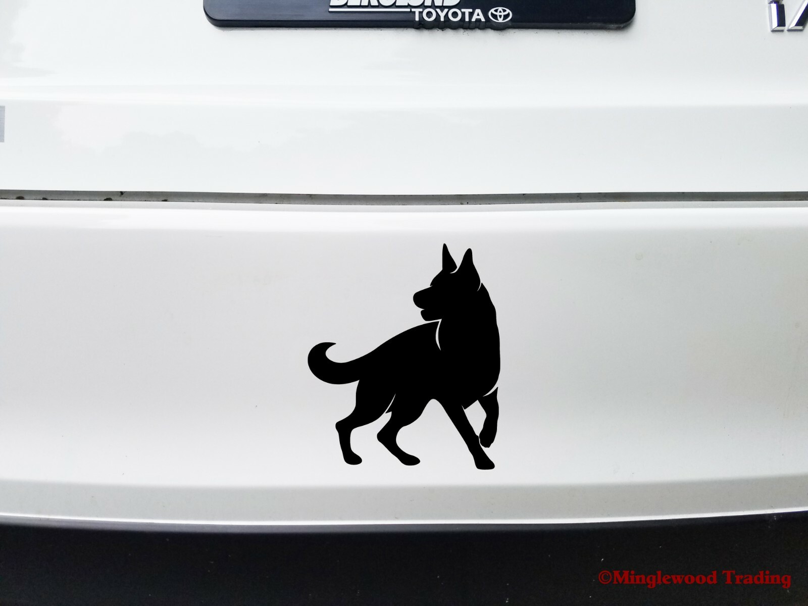 GERMAN SHEPHERD Vinyl Decal Sticker -V3- Dog GSD Puppy Alsatian K9 Canine