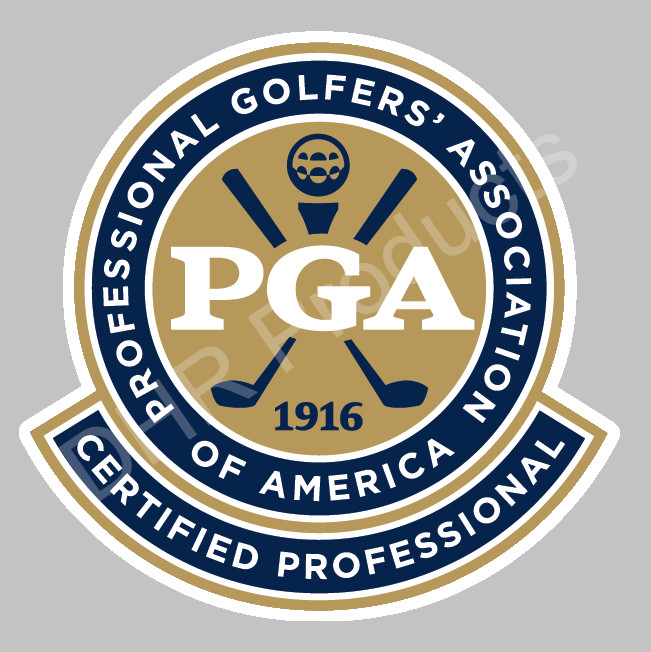 PGA Tour Golf Certified Professional Vinyl Sticker Decal
