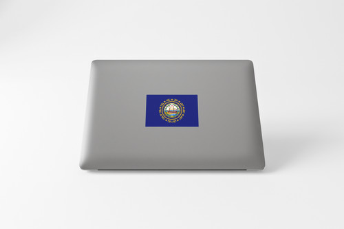 State of New Hampshire Flag Sticker Decal USA New Hampshire State