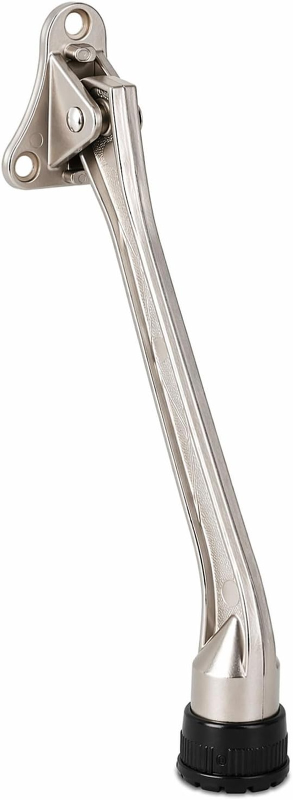 7" Heavy Duty Kick down Door Stopper, Commercial Pedal Door Holder with Non-Slip