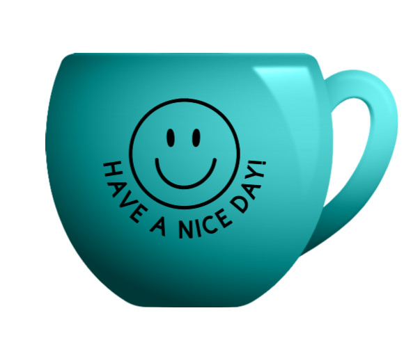 Have A Nice Day Smiley Face Vinyl Decal Bumper Sticker Car Window Mirror Laptop