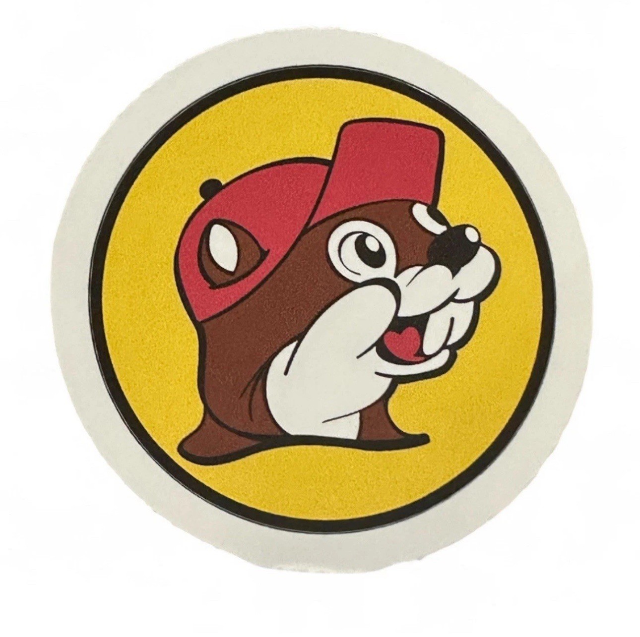 2 PACK – Buc-ees Beaver Logo 4” Inch DIECUT Waterproof Vinyl Decal Sticker Set