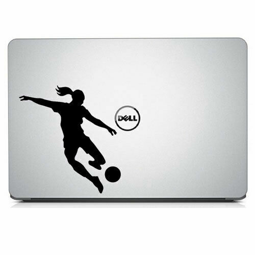 Girl Soccer Sports Decal Sticker for Home Wall Nursery Room Door Window Decor