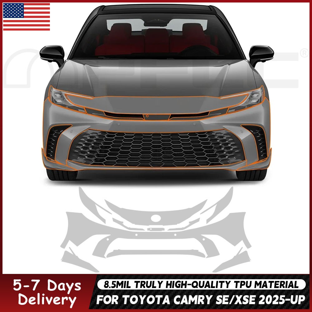 For Toyota Camry 2025-UP Paint Protection Film TPU PPF Pre-Cut Kit