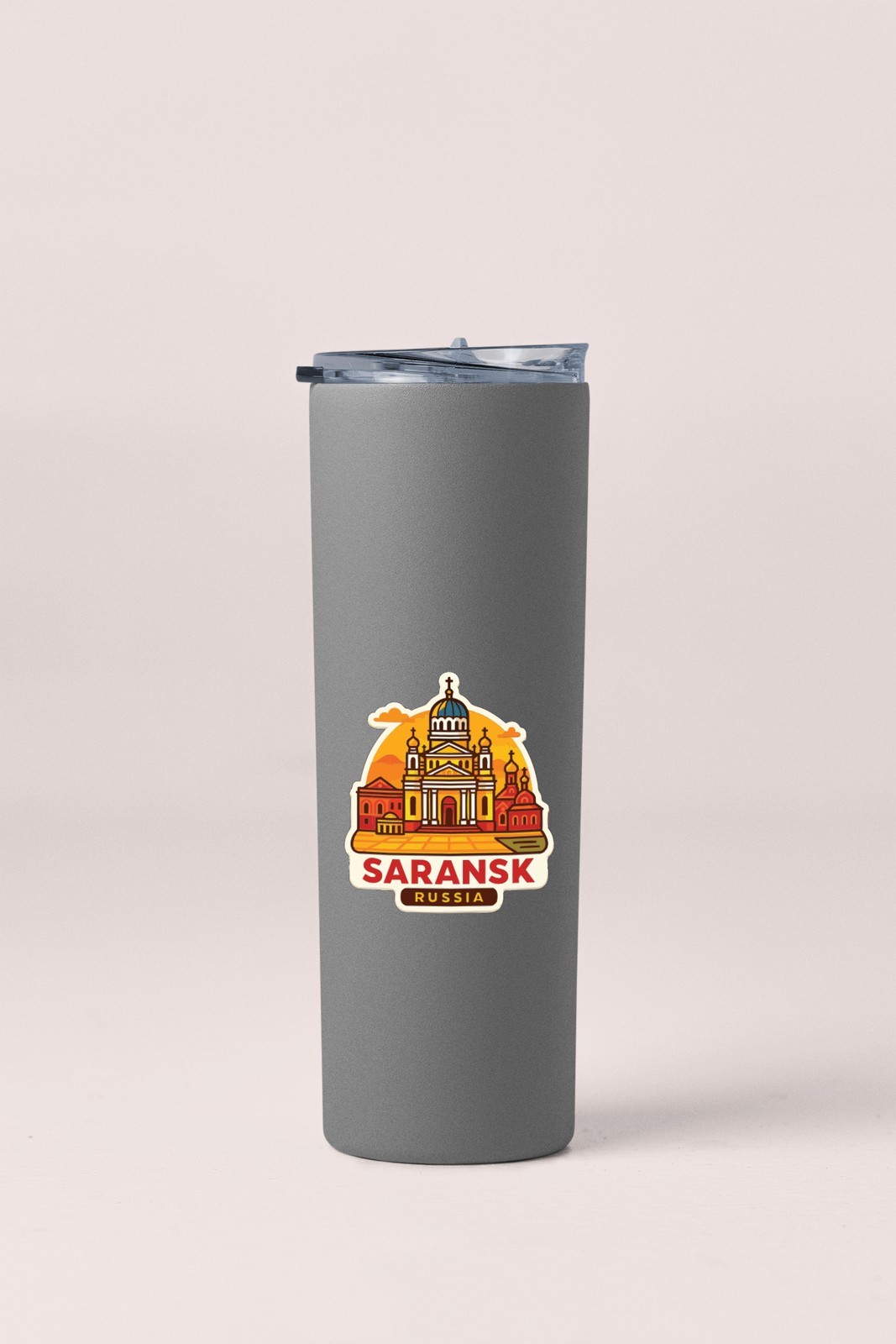 Saransk Russia Sticker Decal Vinyl Die-Cut City Skyline Landmark Design