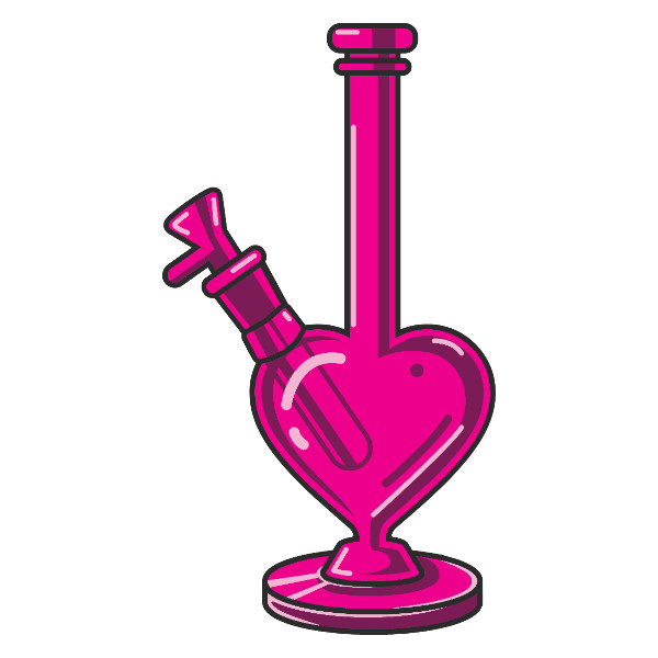 Canna Be My Valentine Sticker Stoner Vinyl Decal UV Safe Weatherproof 420 Art