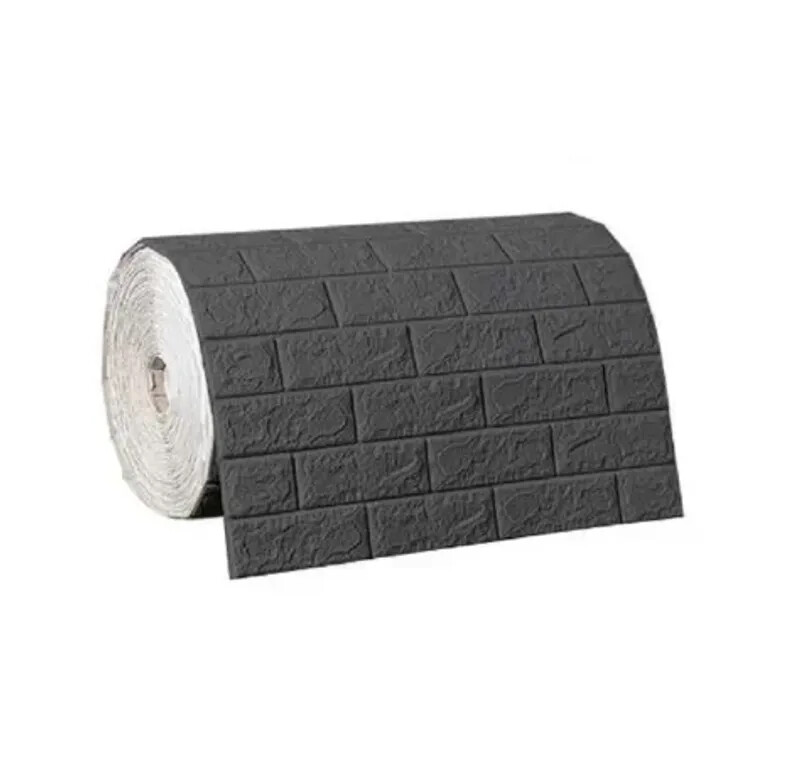 1/5/10m/Roll Retro 3D Imitation Wall Sticker Brick Plane Wall Sticker Furniture