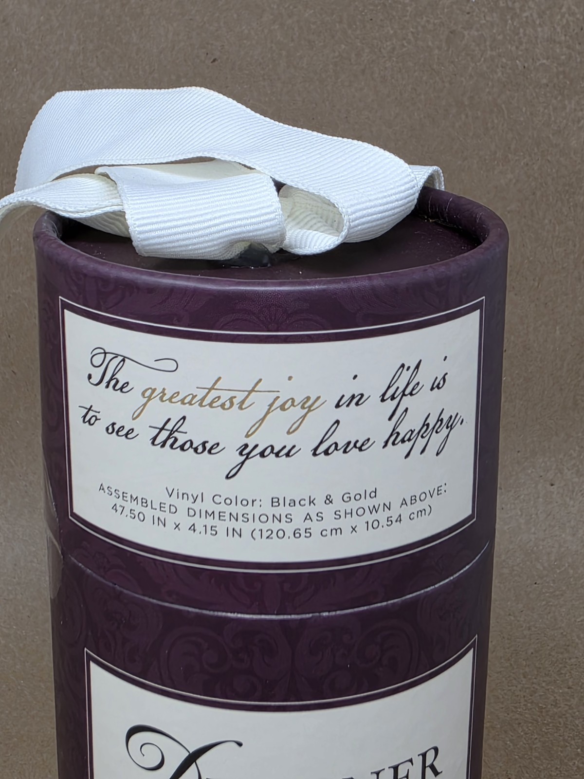 Designer Wall Lettering The Greatest Joy In Life Is To See Those You Love Happy