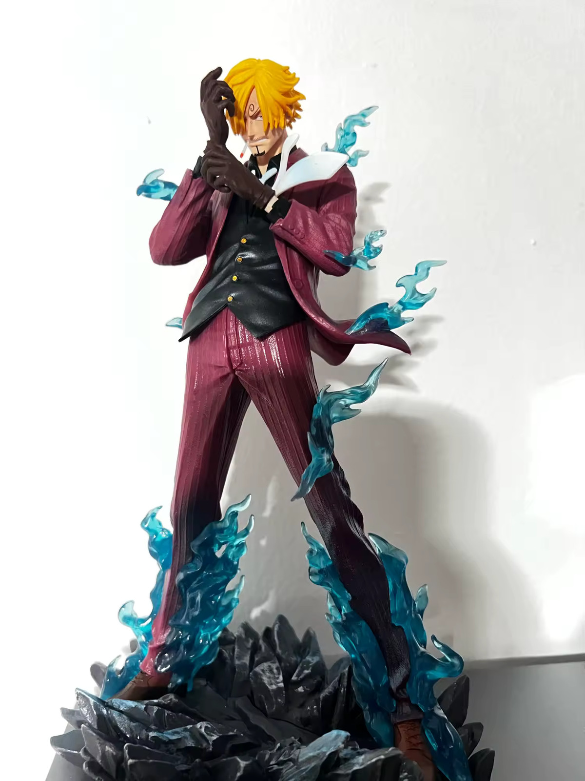 ONE PIECE Action Figure Sanji 25cm/9.84in PVC Statue Collection Model Toy Gift
