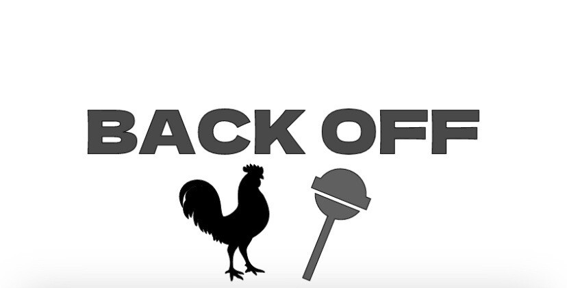 BACK OFF C0CK SUCKER! Vinyl Decal Sticker Car Window Bumper Funny Get Off My Ass
