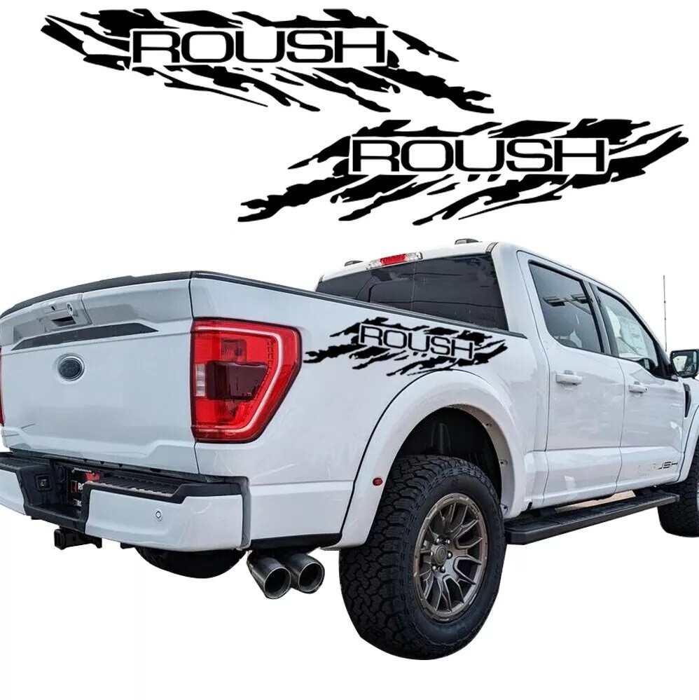 Roush Bedside Decal Roush Die Cut Vinyl Sticker Graphics Logo F150 F-150