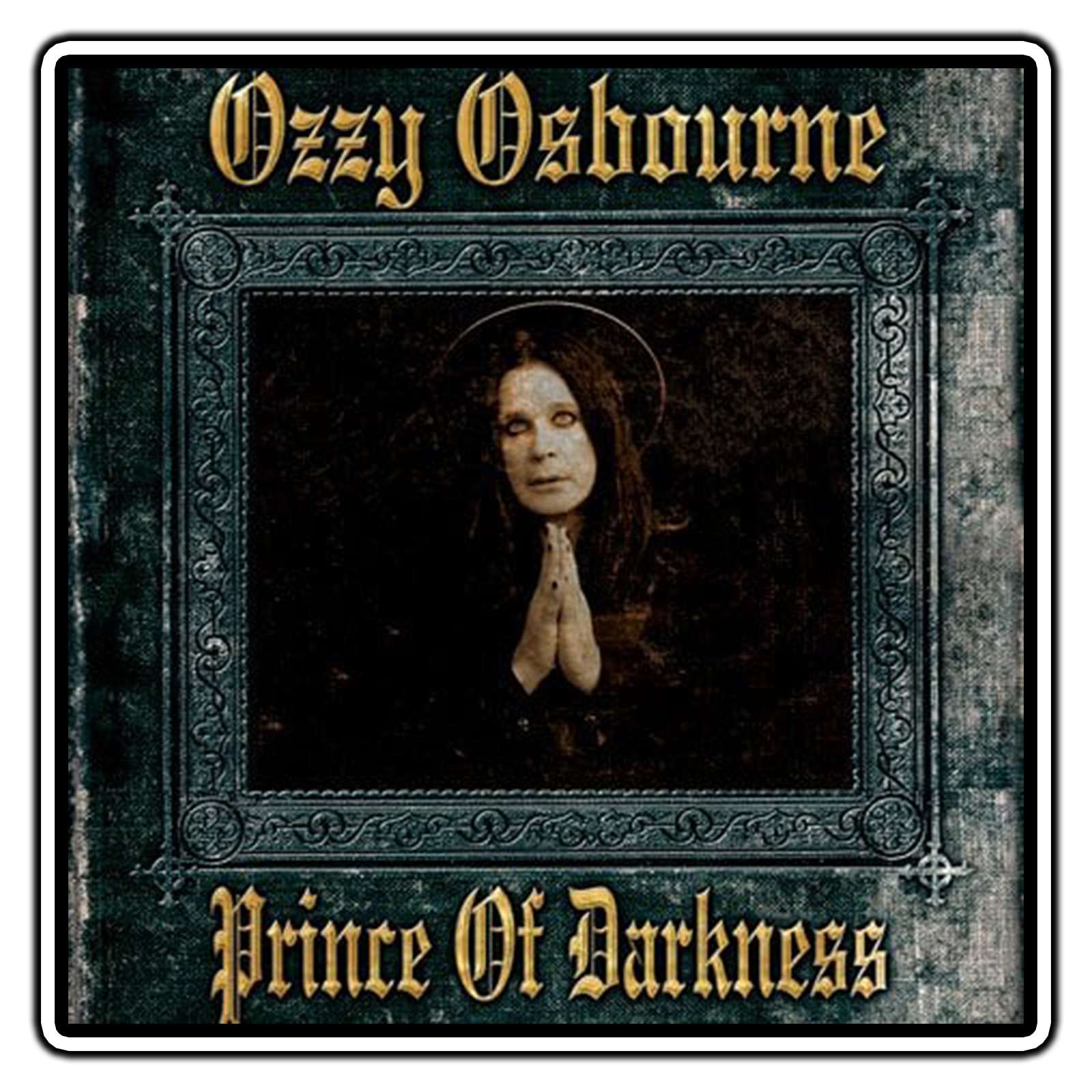 #2997 Ozzy Osbourne Prince Of Darkness Album Sticker Waterproof Vinyl Decal