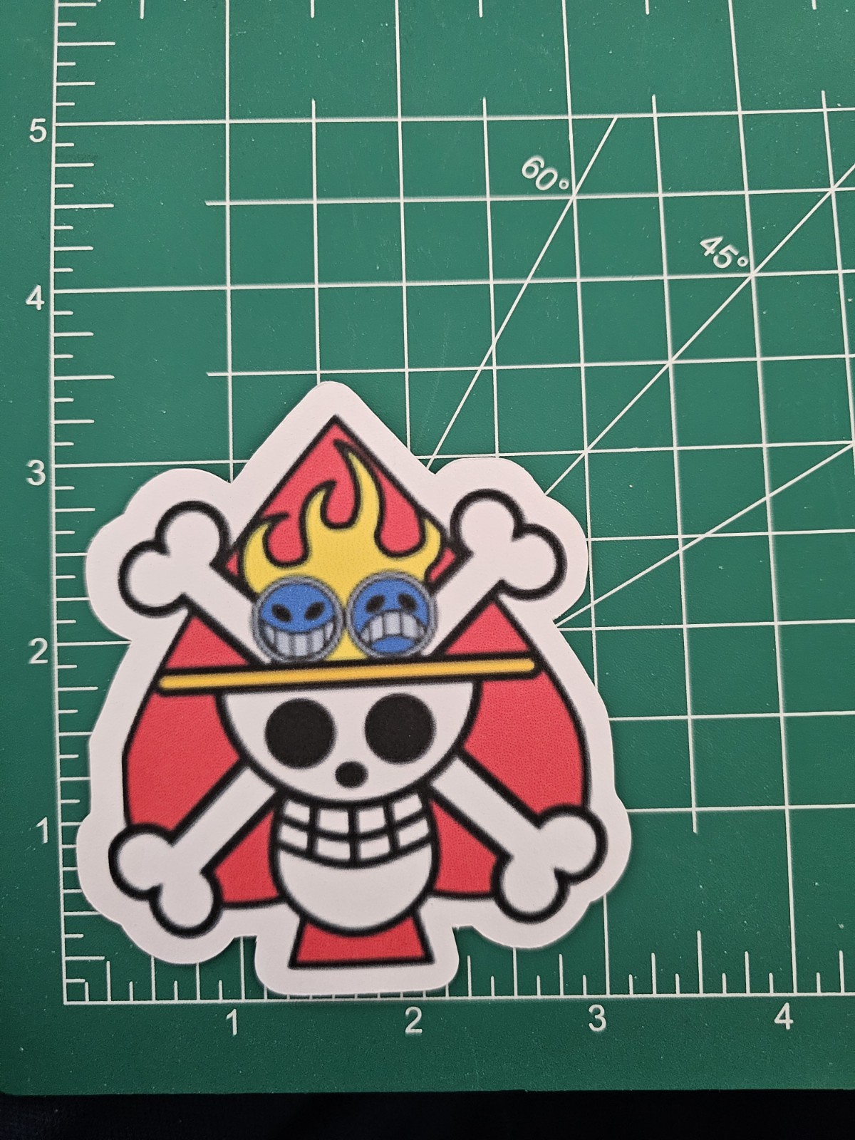 Matte Anime One Piece Stickers