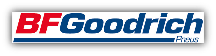 BF Goodrich Pneus Logo Auto Car Bumper Sticker Decal – 5", 6" and 8"