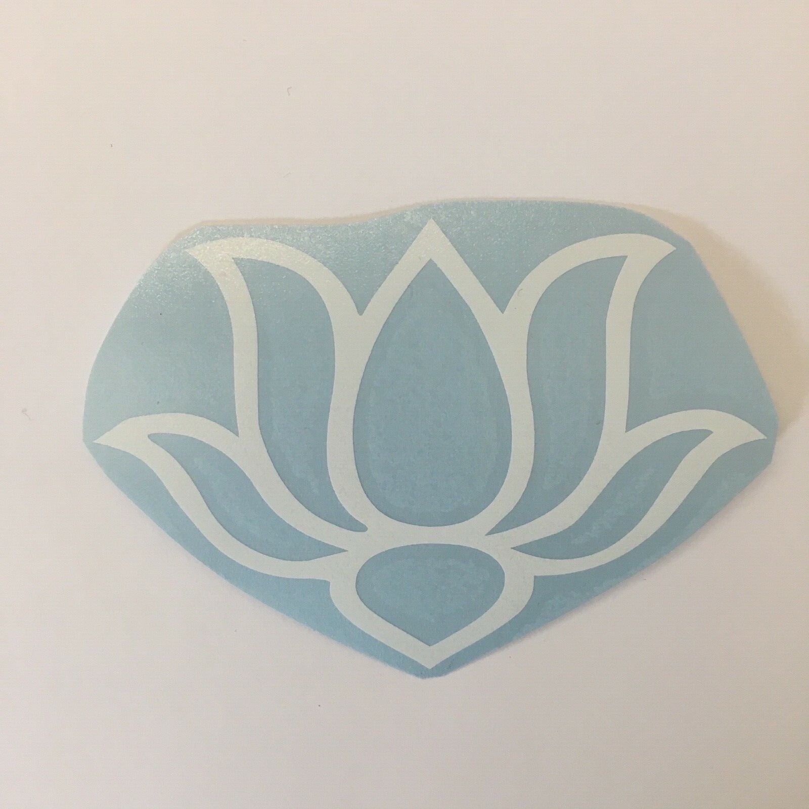 Lotus Vinyl Sticker Decal High Quality Low Poly Zen Yoga Relaxing Peace Love Fun