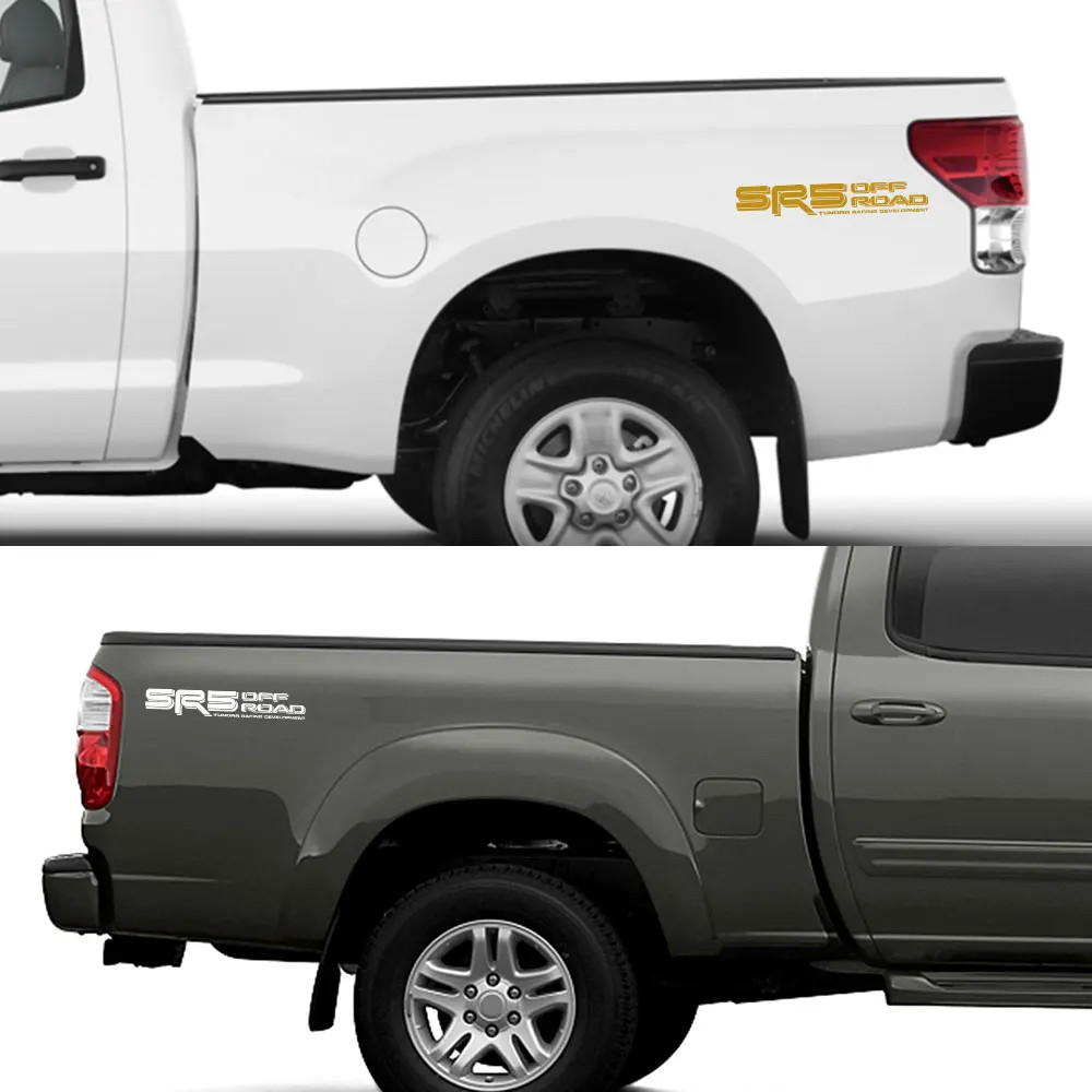 Aftermarket Trunk Side 4×4 Off-Road Decal for Toyota Tundra TRD / SR / SR5 | Pi