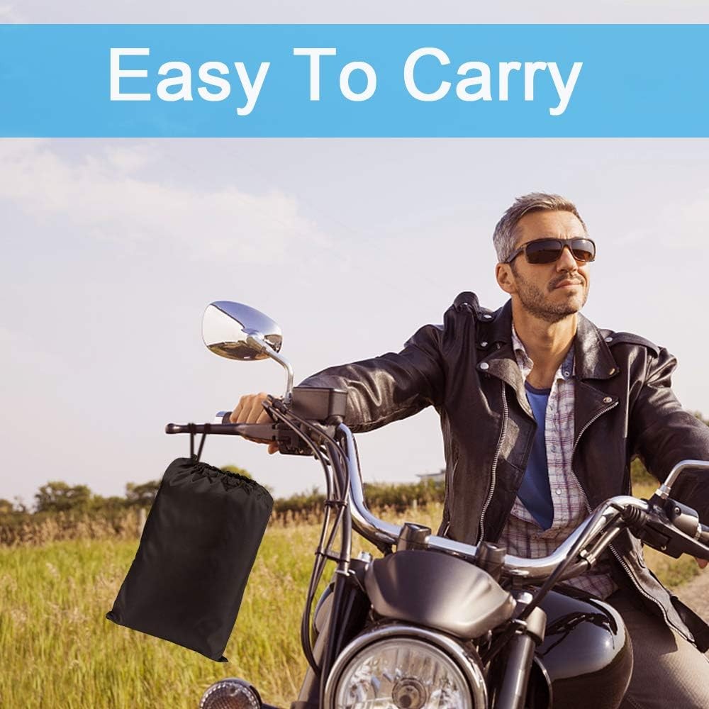 Motorcycle Scooter Cover Waterproof Outdoor – Tear-Proof Large 250cc 150cc 50cc