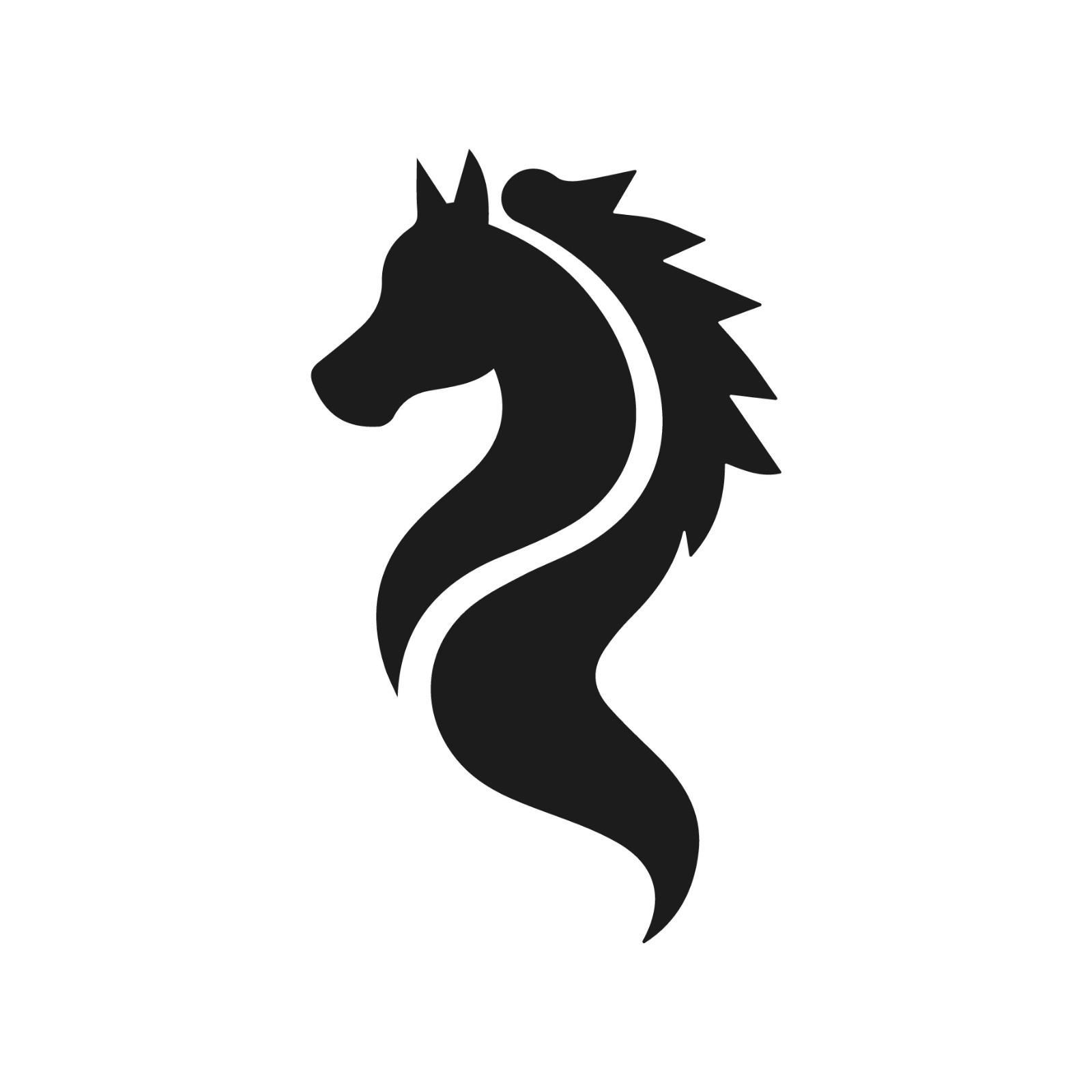 Horse Zodiac Spirit Chinese Astrology Vinyl Decal Sticker Horoscope Symbol