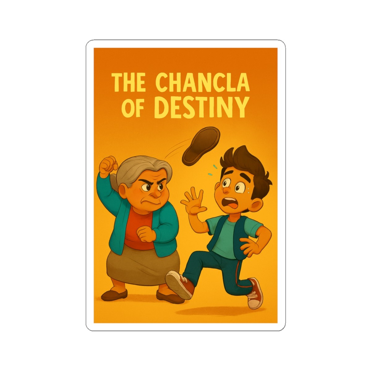 The Chancla of Destiny Sticker | Kiss-Cut Vinyl Sticker