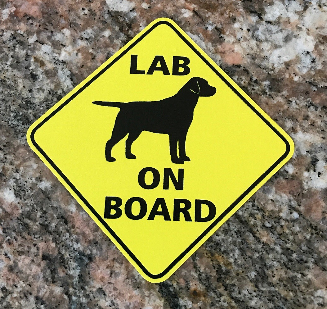 Labrador Sticker – Labrador Retriever Black Lab Dogs Pets Labs