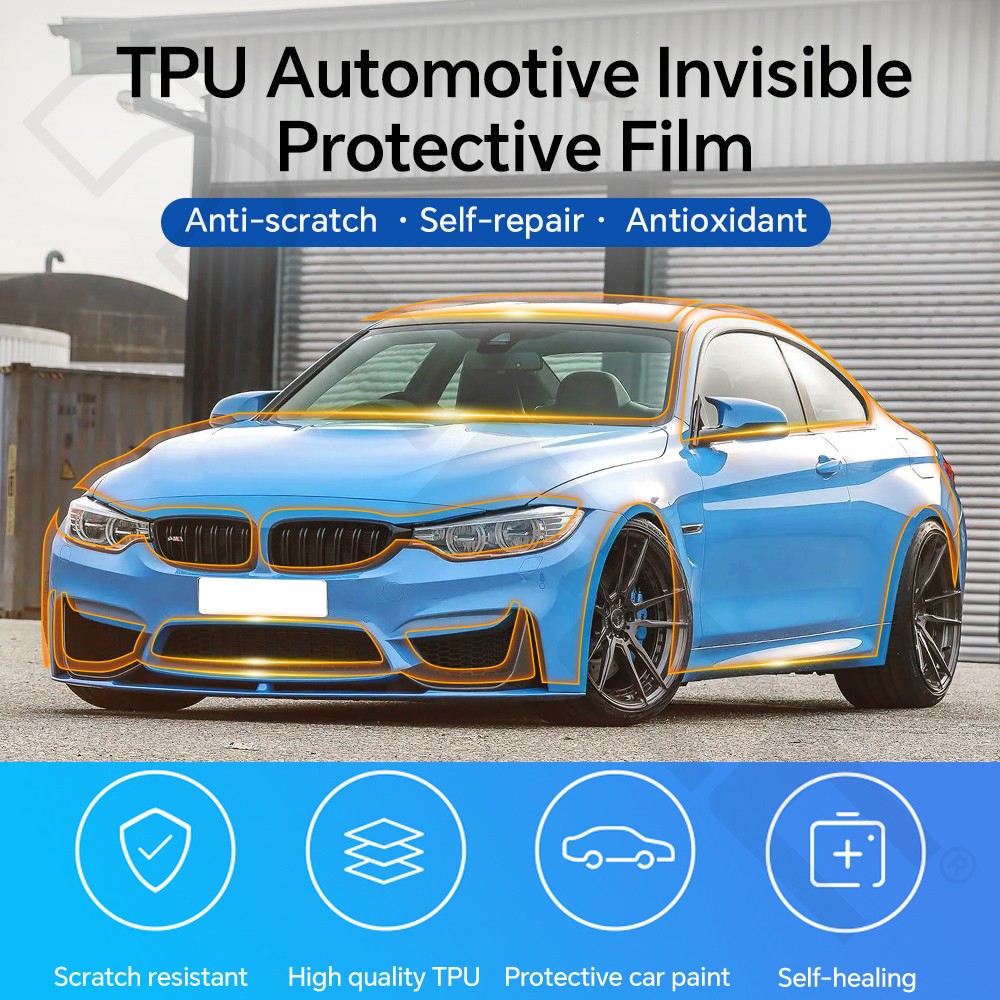 BMW M4 F82 2015-2020 PreCut Paint Protection Film Gloss Clear PPF TPU Kit