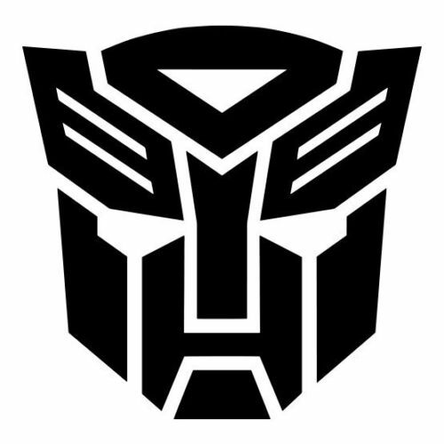 Transformers Autobot Decal Diecut Sticker Self Adhesive Vinyl Car window helmet