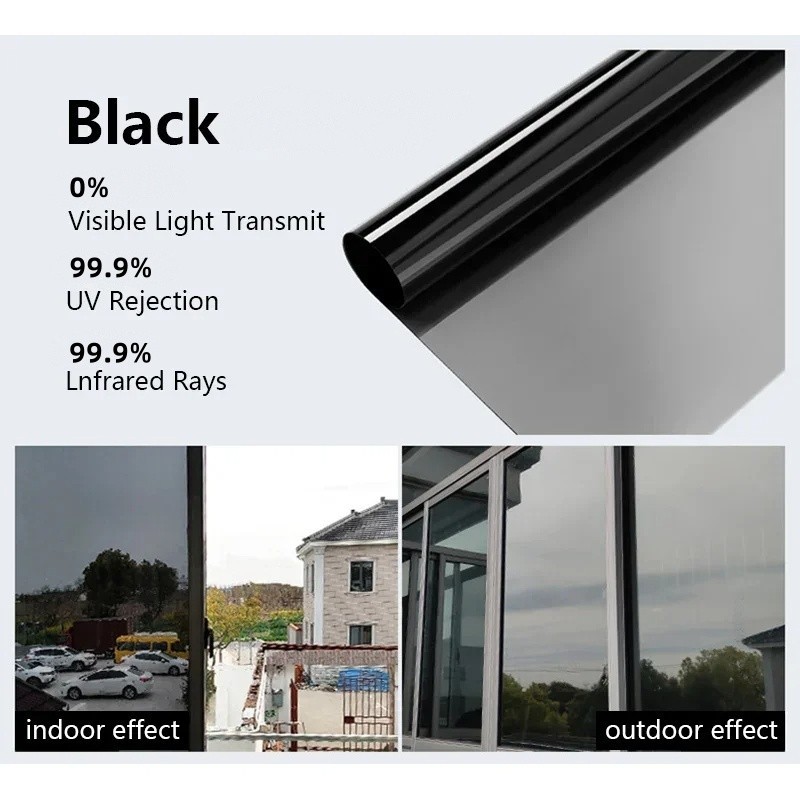 Self Adhesive Mirror Reflective Wall Sticker Film Paper Kitchen Decor