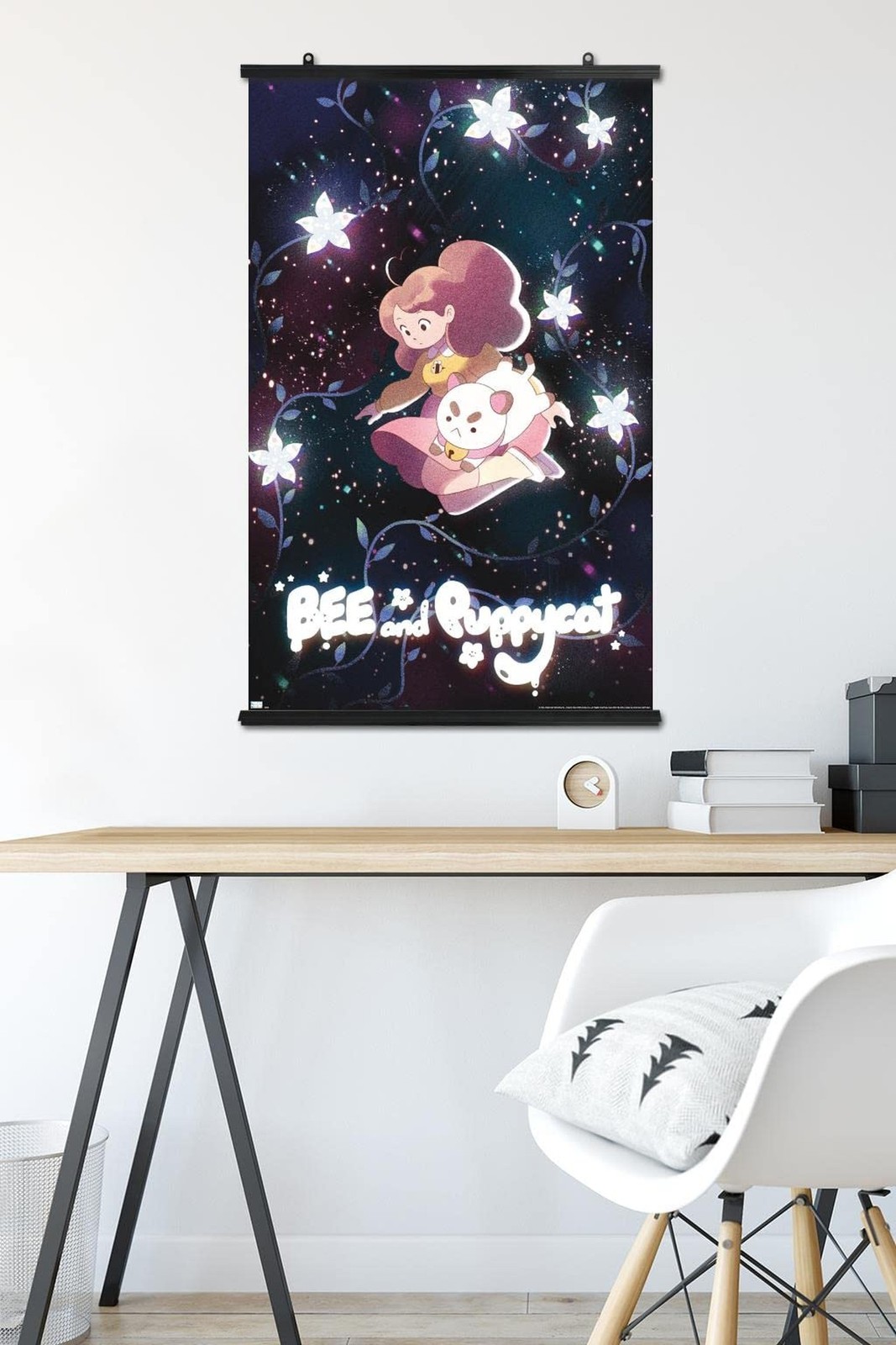Trends International Bee And Puppycat – Space Flowers Key Art Wall Poster, 34…