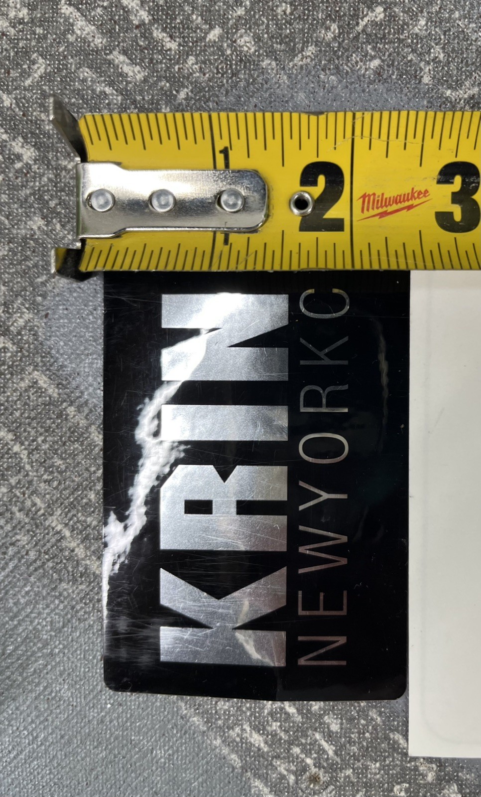 KRINK New York City Logo Rectangle Sticker Decal – 5 available, $10 each