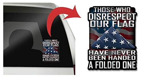 "Patriotic Flag Decal 7" for Cars, Trucks, Motorcycles, Boats & Laptops – Vet…