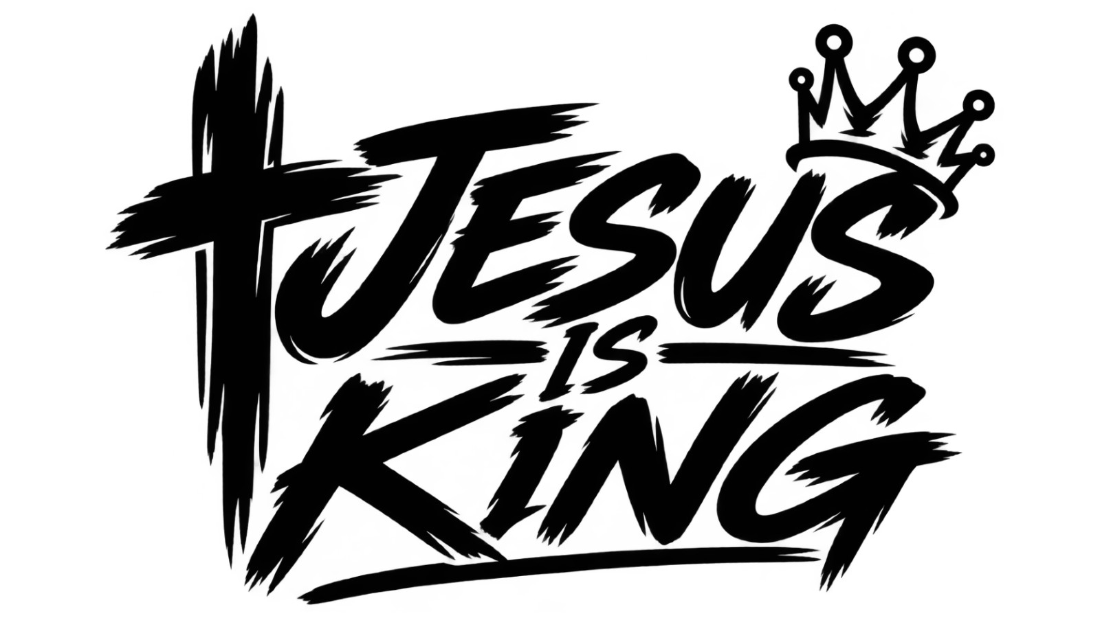 Jesus Is King Vinyl Decal Sticker Christian