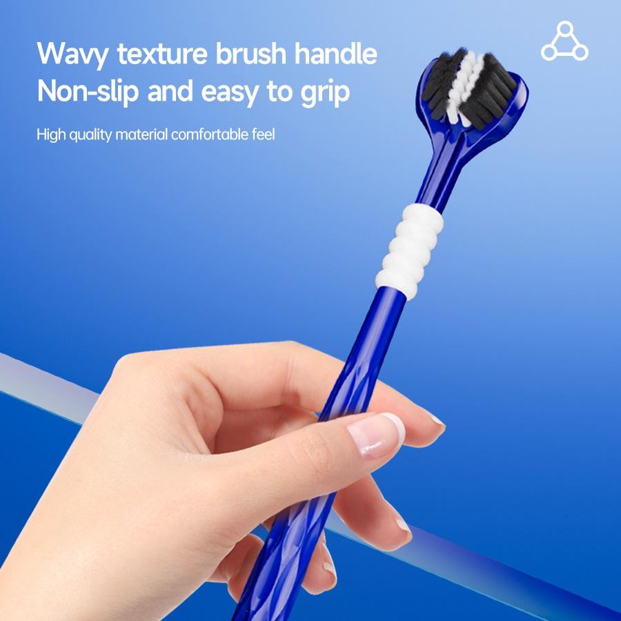 3D U-Shaped Soft Manual Toothbrush 6pcs for Adults Men Women Deep Cleaning