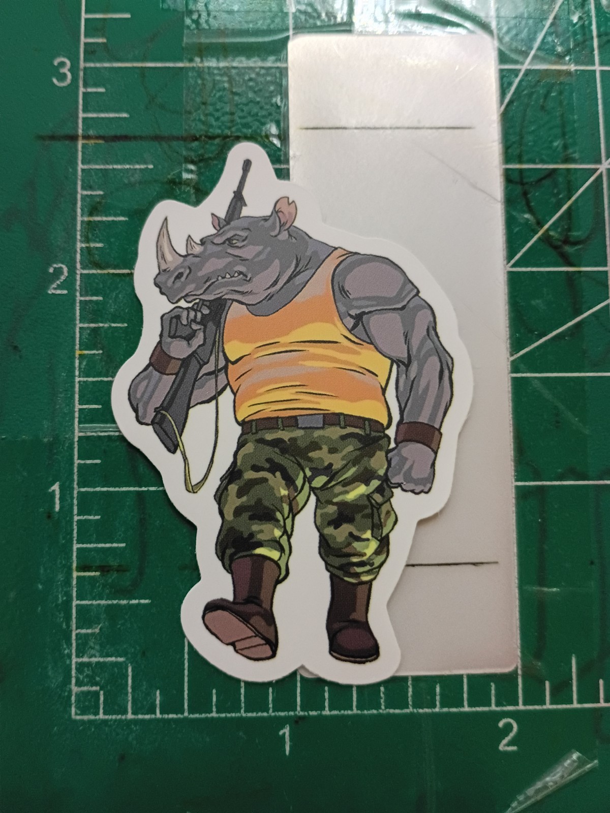 TMNT STICKER X 2×2 INCHES, VYNIL HIGH GLOSS STICKER X SMALL SIZE STICKER