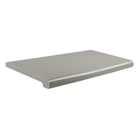 Econoco Da224/Gy Open Shelf 24"L, Matte Gray, 4Pk