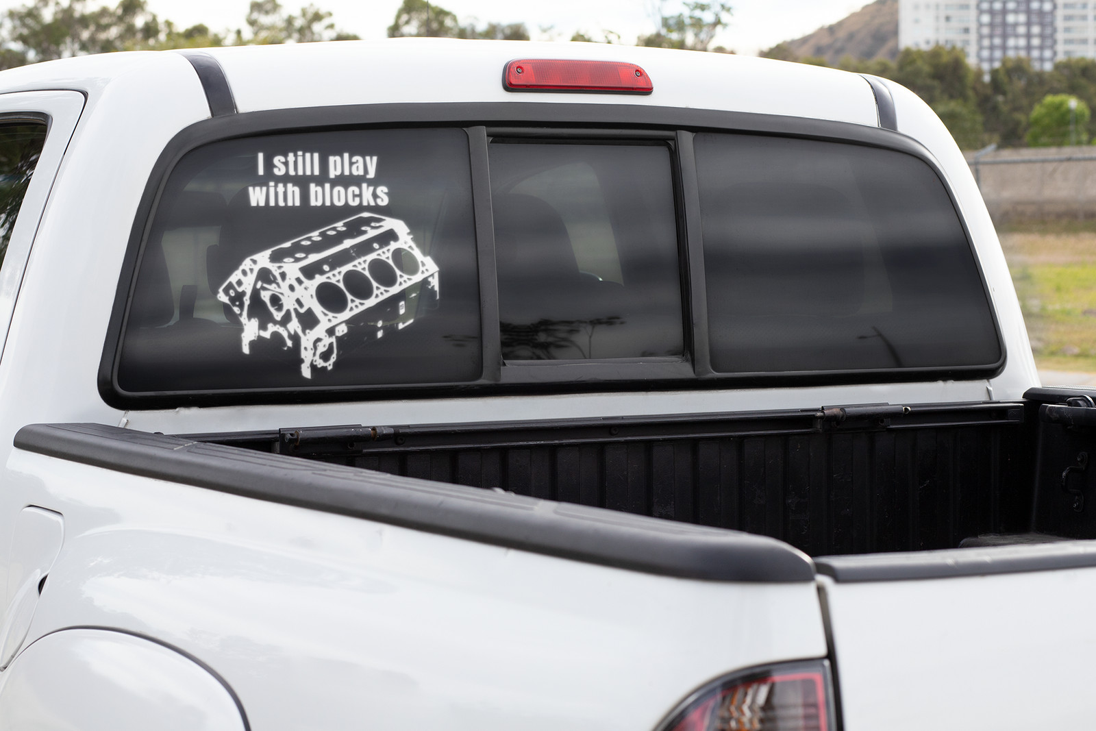 I still play with blocks Vinyl Decal, mechanic gift, handyman gift,car guy