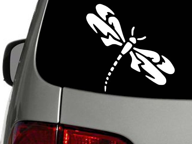 DRAGONFLY NATURE Vinyl Decal Car Wall Sticker CHOOSE SIZE COLOR